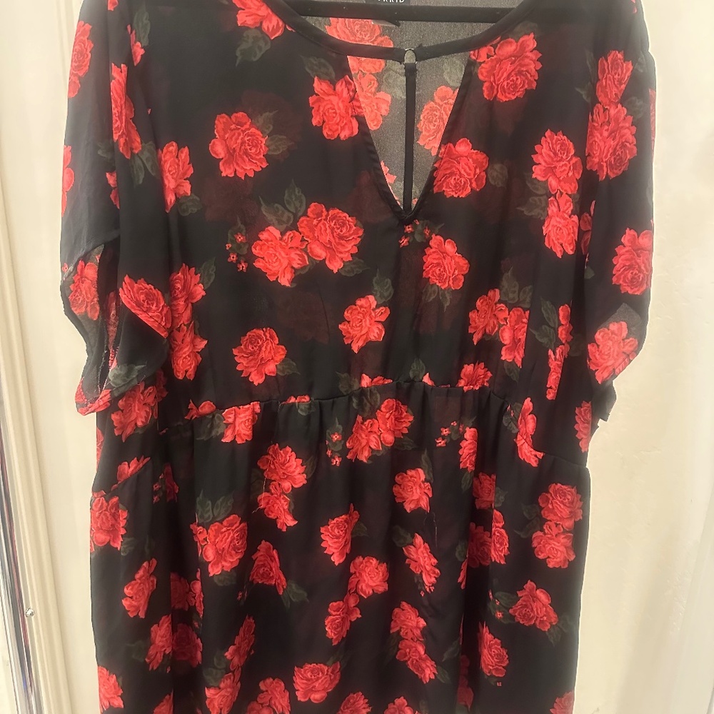 Torrid Babydoll Blouse